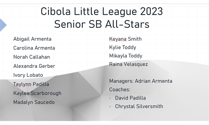Sr SB All-Stars