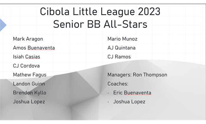 Sr BB All-Stars