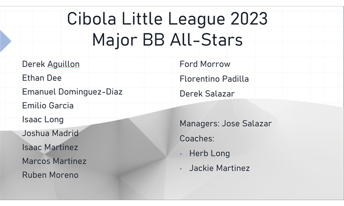 Major BB All-Stars