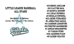 Congratulations to our All Star Teams!